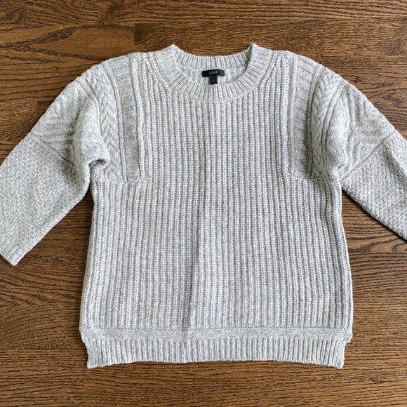 Jcrew grey sweater size Xs - Picture 1 of 5